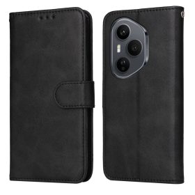   RMPACK Honor 400 Pro 5G Notesz Tok Business Series - Kitámasztható Kártyatartóval Fekete