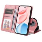 RMPACK Honor 400 Pro 5G Notesz Tok Business Series - Kitámasztható Kártyatartóval Rózsaarany