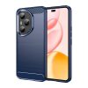 RMPACK Honor 400 Pro 5G Szilikon Tok Carbon Fiber Mintázattal Kék