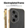 RMPACK Honor 400 Pro 5G Tok KADEM Luxury Series - Fényes Fémes Mintázattal Fekete 