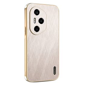   RMPACK Honor 400 Pro 5G Tok KADEM Luxury Series - Fényes Fémes Mintázattal Arany 
