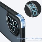 RMPACK Honor 400 Pro 5G Védőtok - Ütésállókivitel 2in1 ShockProof Csúszásgátló Keret Fekete