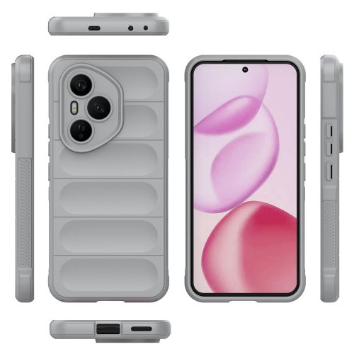 RMPACK Honor 400 Pro 5G Rugged Armor Tok Soft TPU Szürke