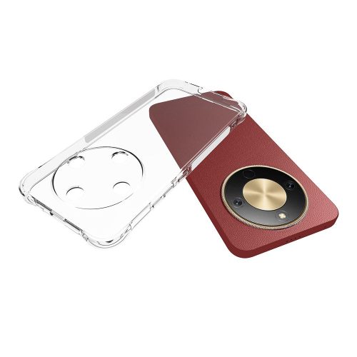 RMPACK Honor Magic8 Lite csúszásmentes átlátszó TPU tok