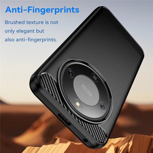 RMPACK Honor Magic8 Lite szálcsiszolt Carbon Fiber védőtok