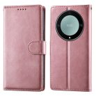 RMPACK Honor Magic8 Lite elegáns bőr hatású flip tok kártyatartóval