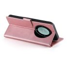 RMPACK Honor Magic8 Lite elegáns bőr hatású flip tok kártyatartóval