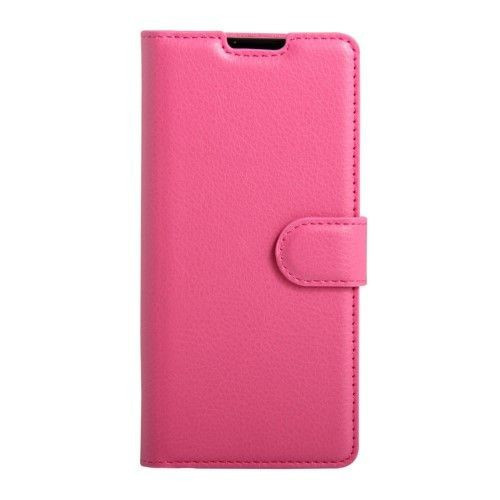 Sony Xperia XA Notesz Tok Flip Kártyatartóval Szilikon Belsővel Pink