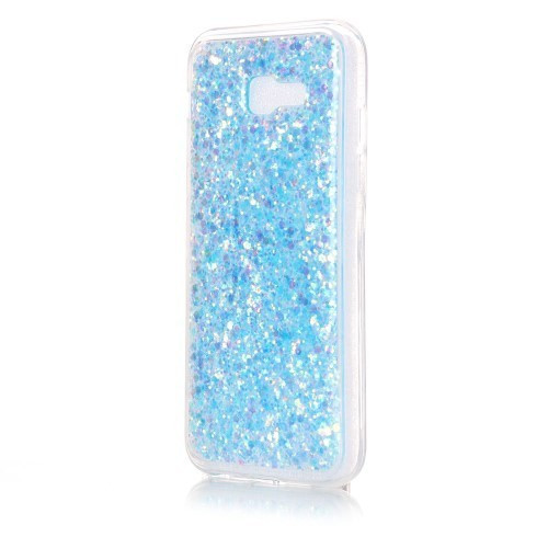 Samsung Galaxy A5 (2017) Csillámló Glitteres Szilikon Tok Kék