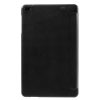 Huawei MediaPad T1 10 Notesz Védőtok Tri-fold Slim Fekete