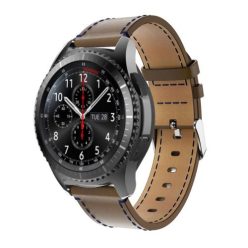   Samsung Gear S3 Classic / Frontier Óraszíj - Pótszíj Valódi Bőr Barna