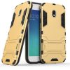 Samsung Galaxy J3 2017 (EU) 2in1 Ütésálló Tok Kitámasztható Arany