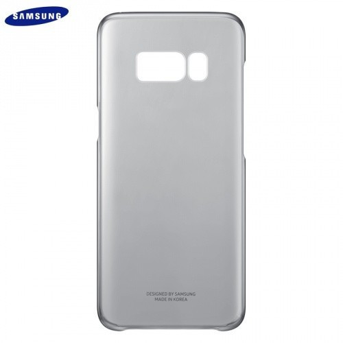 Samsung Galaxy Galaxy S8 Plus / S8+ Tok Gyári Műanyag EF-QG955CBEG Átlátszó/Szürke