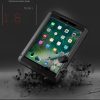 iPad 9.7 (2017) LOVE MEI Tok Ütésálló - Porálló ( Tempered Glass ) Fekete