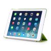 iPad 9.7 (2017) Tri-Fold Tok Kitámasztható Ébresztő/Altató Funkcióval Zöld