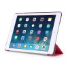 iPad 9.7 (2017) Tri-Fold Tok Kitámasztható Ébresztő/Altató Funkcióval Pink