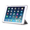 iPad 9.7 (2017) Tri-Fold Tok Kitámasztható Ébresztő/Altató Funkcióval Szürke