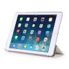 iPad 9.7 (2017) Tri-Fold Tok Kitámasztható Ébresztő/Altató Funkcióval Fehér