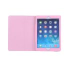 iPad 9.7 (2017) Notesz Tok Mappa - Keretvédelemmel - Kitámasztható Rózsaszín