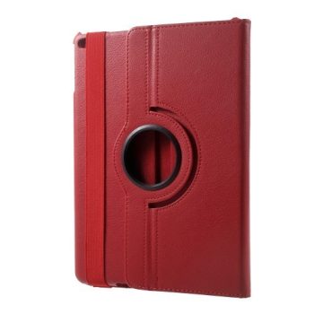 iPad 9.7 (2017) Tok Notesz Forgatható 360  - Kitámasztható Piros   iPad 9.7 (2017) Tok Notesz Forgatható 360  - Kitámasztható Piros