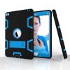 iPad 9.7 (2017) Tok Ütésálló 2in1 Heavy Duty Series RMPACK Kitámasztható Fekete/Kék