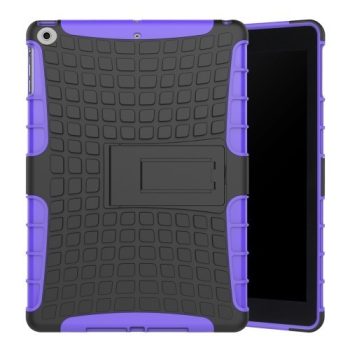 iPad 9.7 (2017) Ütésálló Tok 2in1 Tire Slip Kitámasztható Csúszásgátlókivitel Lila   iPad 9.7 (2017) Ütésálló Tok 2in1 Tire Slip Kitámasztható Csúszásgátlókivitel Lila