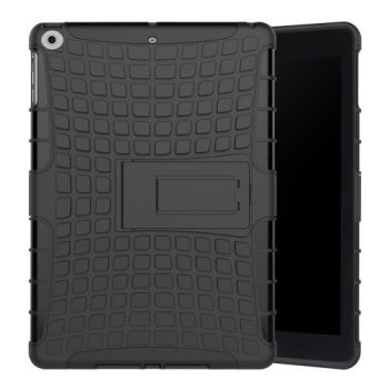 iPad 9.7 (2017) Ütésálló Tok 2in1 Tire Slip Kitámasztható Csúszásgátlókivitel Fekete   iPad 9.7 (2017) Ütésálló Tok 2in1 Tire Slip Kitámasztható Csúszásgátlókivitel Fekete