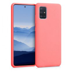 Samsung Galaxy A51 Szilikon Tok TPU Pink